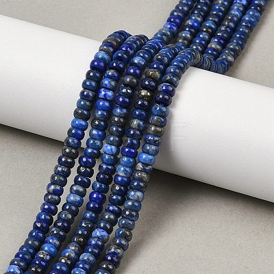 Natural Lapis Lazuli Beads Strands G-K343-C51-01-1