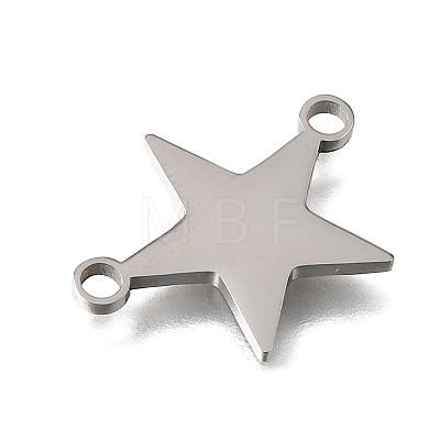304 Stainless Steel Polishing Connector Charms STAS-E532-11P-1