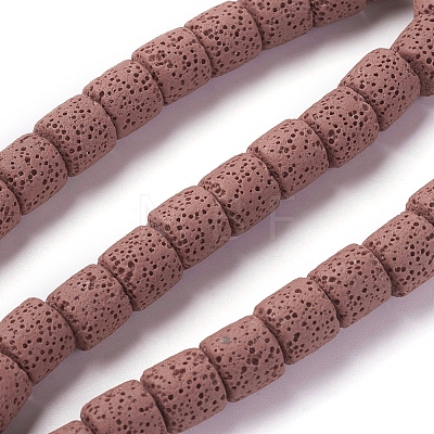 Natural Lava Rock Beads Strands G-F671-04B-03-1