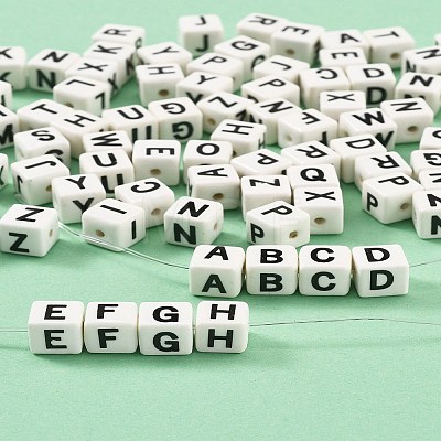 20Pcs Porcelain Beads PORC-FS0001-08B-1
