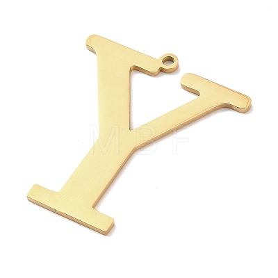 304 Stainless Steel Pendants STAS-C157-01G-Y-1