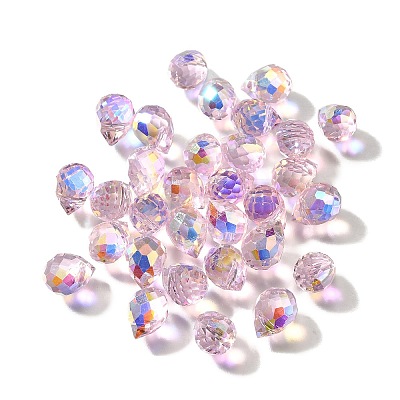 Transparent Glass Charms GLAA-P070-A01-1