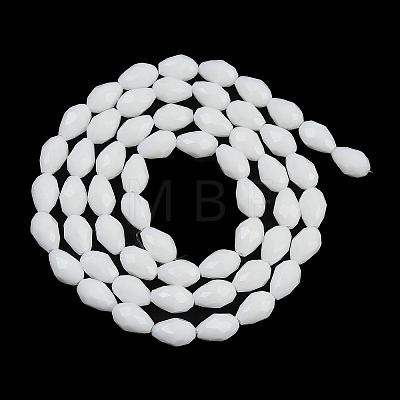 Opaque Solid Color Beads Strands EGLA-N013-P4mm-D02-1