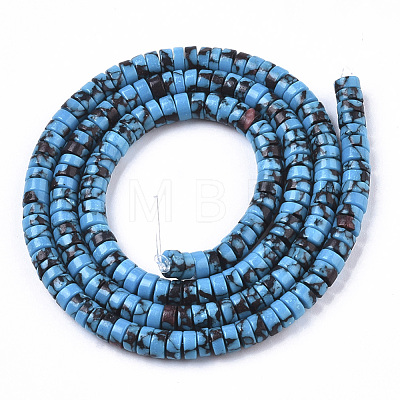 Synthetic Turquoise Beads Strands TURQ-N215-01D-1