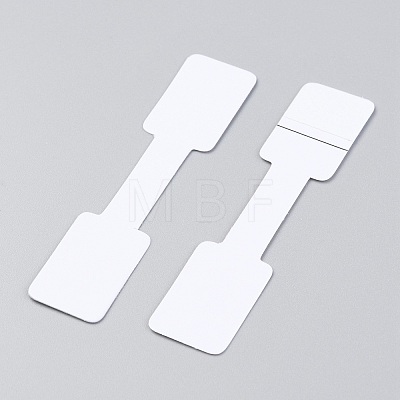 Paper Jewelry Display Price Label Cards CDIS-H004-02A-1