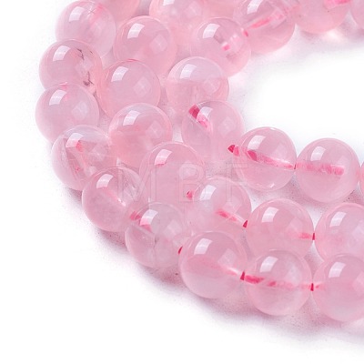 Natural Madagascar Rose Quartz  Beads Strands X-G-F641-01-B-1