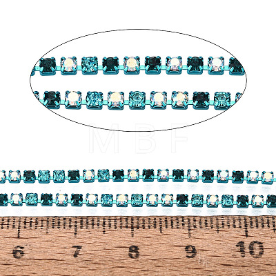 Iron Rhinestone Cup Chains CH-Q006-02A-02-1