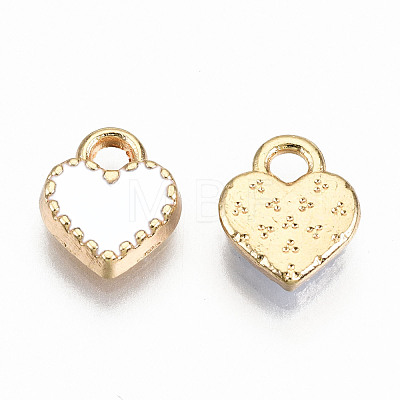 Alloy Enamel Charms X-ENAM-S126-015A-RS-1