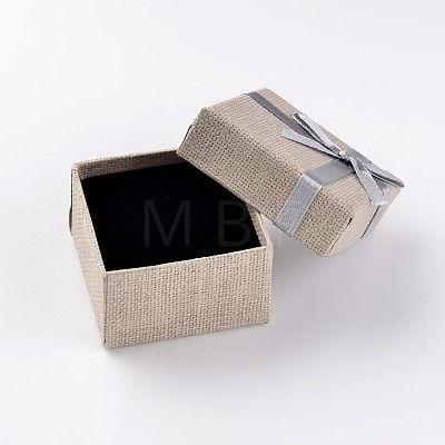 Square Cardboard Rings Boxes X-CBOX-D028-01-1