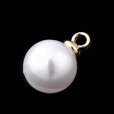 ABS Plastic Imitation Pearl Pendants FIND-H052-01E-04KCG-1