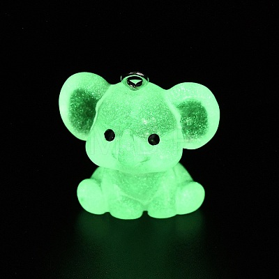 Luminous Transparent Resin Pendants RE-CBAAB56-04-1