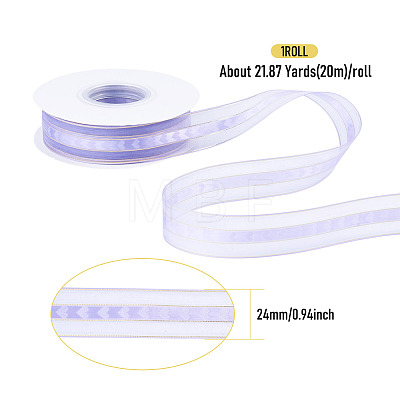 Polyester Lace Ribbon OCOR-TADJ0001-07H-1