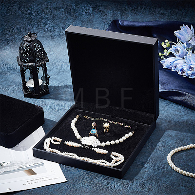 PU Leather Jewelry Set Storage Gift Box CON-WH0104-09-1