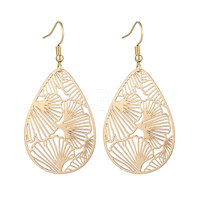 Brass Dangle Earrings FS-WGC6E98-02-1