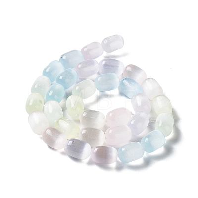 Natural Selenite Beads Strands G-F750-M01-1