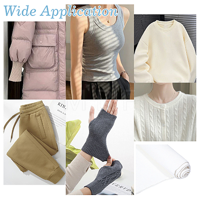 1Pc Cotton Elastic Fabric DIY-PH0036-08D-1