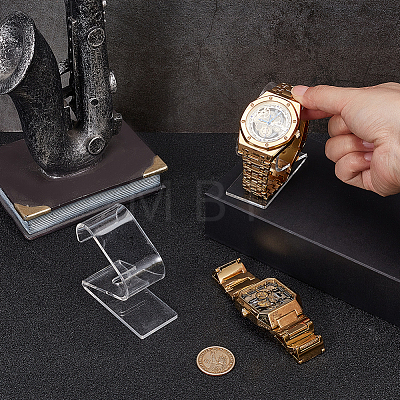 C-Shaped Acrylic Watch Display Stands BDIS-CN0001-01-1