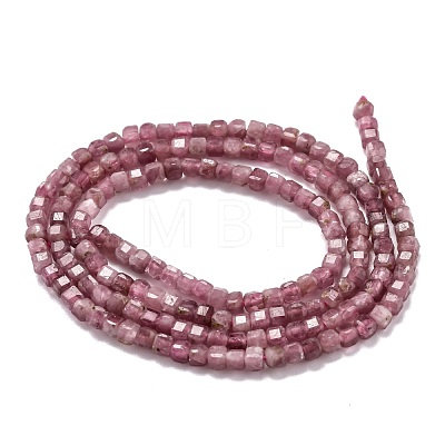 Natural Pink Tourmaline Beads Strands G-H266-10-1