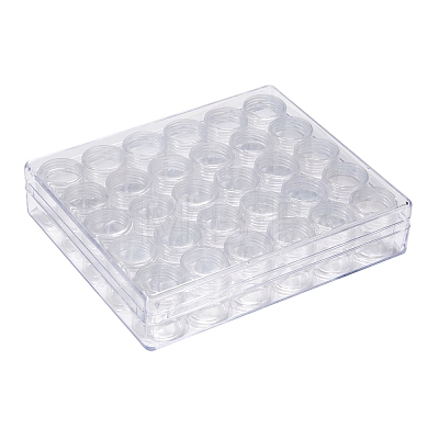 Clear Bead Organizer Storage Case LS-C004Y-1