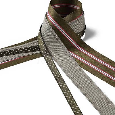 9 Yards 3 Styles Polyester Ribbon SRIB-C002-06B-1