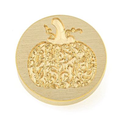 Halloween Series Wax Seal Brass Stamp Heads AJEW-M039-01R-1