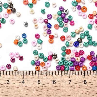 8/0 Mixed Style Round Glass Seed Beads SEED-K003-3mm-M05-1