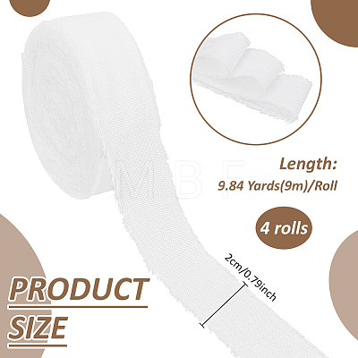 9M Cotton and Linen Ribbon OCOR-WH0070-308A-1