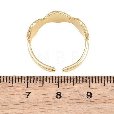 Brass Cuff Open Rings KK-CBA960E-13A-G-1