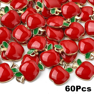 Alloy Enamel Charms ENAM-YW0004-80B-1