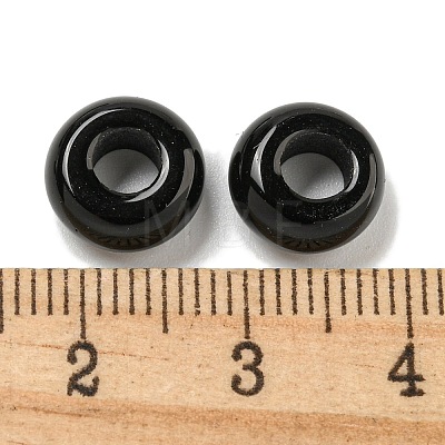 Natural Black Stone Beads X-G-Q173-03A-16-1