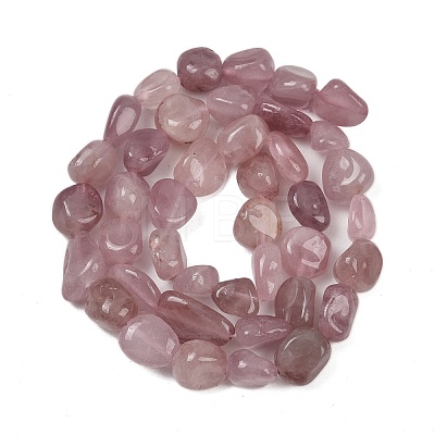 Natural Madagascar Rose Quartz Beads Strands LS-G-Q060-E21-03-1