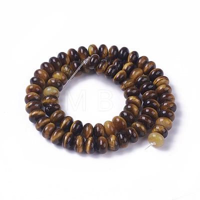 Natural Tiger Eye Beads Strands G-E541-06-1