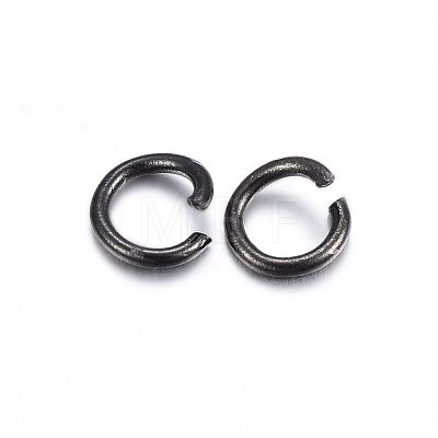 304 Stainless Steel Open Jump Rings X-STAS-H467-03B-7MM-1
