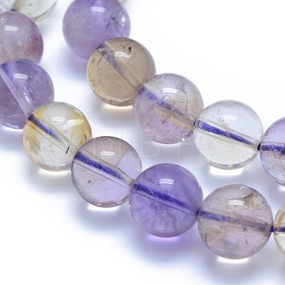 Natural Ametrine Beads Strands G-L552H-10C-1