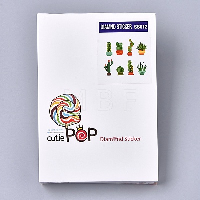 DIY Diamond Painting Stickers Kits For Kids DIY-F051-02-1