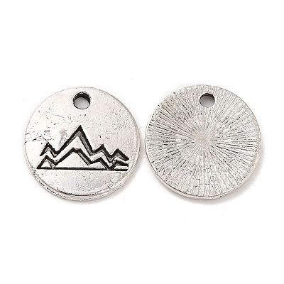 Tibetan Style Alloy Pendants PALLOY-R143-31AS-1