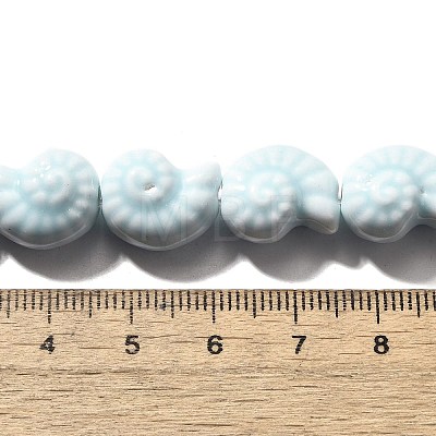 Handmade Porcelain Beads Strands PORC-I028-02G-1