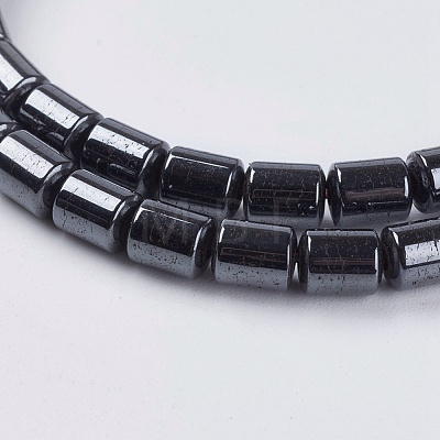 Non-Magnetic Synthetic Hematite Beads G-H1089-1-1