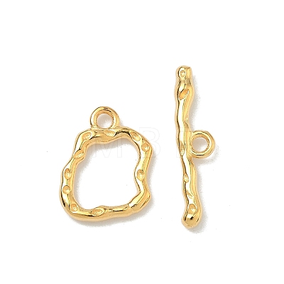925 Sterling Silver Toggle Clasps STER-A051-01A-G-1