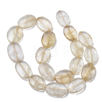 Heated Natural Citrine Beads Strands G-L650-G01-01-1