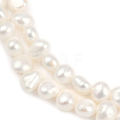 Natural Cultured Freshwater Pearl Beads Strands PEAR-P064-19B-12A-1