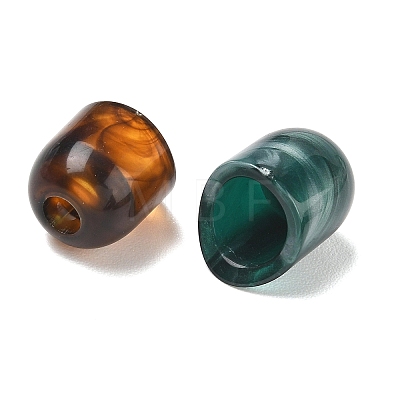 Iregular Acrylic European Beads AC-CBA00C1-03-1