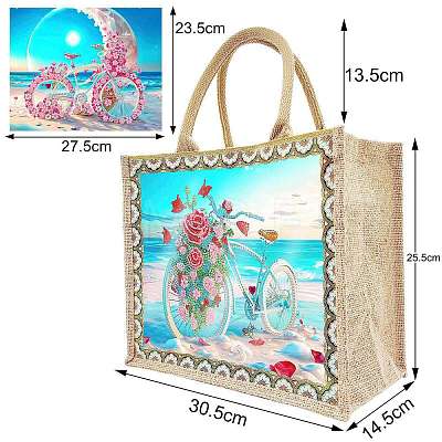 DIY Diamond Painting Handbag Kits PW-WG60864-11-1