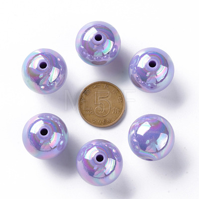 Opaque Acrylic Beads MACR-S370-D20mm-SS2114-1