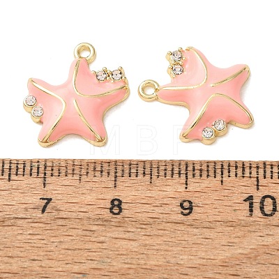 Alloy Enamel Pendants RB-CBAC8D9-03G-01-1