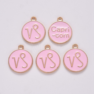 Alloy Enamel Pendants LS-X-ENAM-S124-01B-09E-1