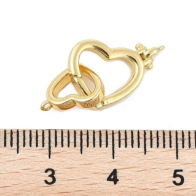 Brass Spring Gate Rings KK-P299-08G-1