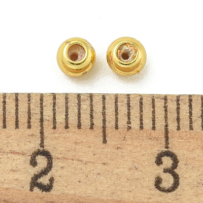 Rack Plating Brass Spacer Beads FIND-T071-02G-A02-RS-1