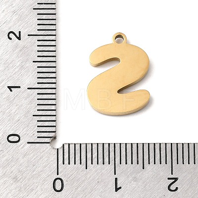 304 Stainless Steel Pendants STAS-K297-09S-G-1