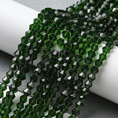 Transparent Glass Beads Strands GLAA-F029-3mm-25-1